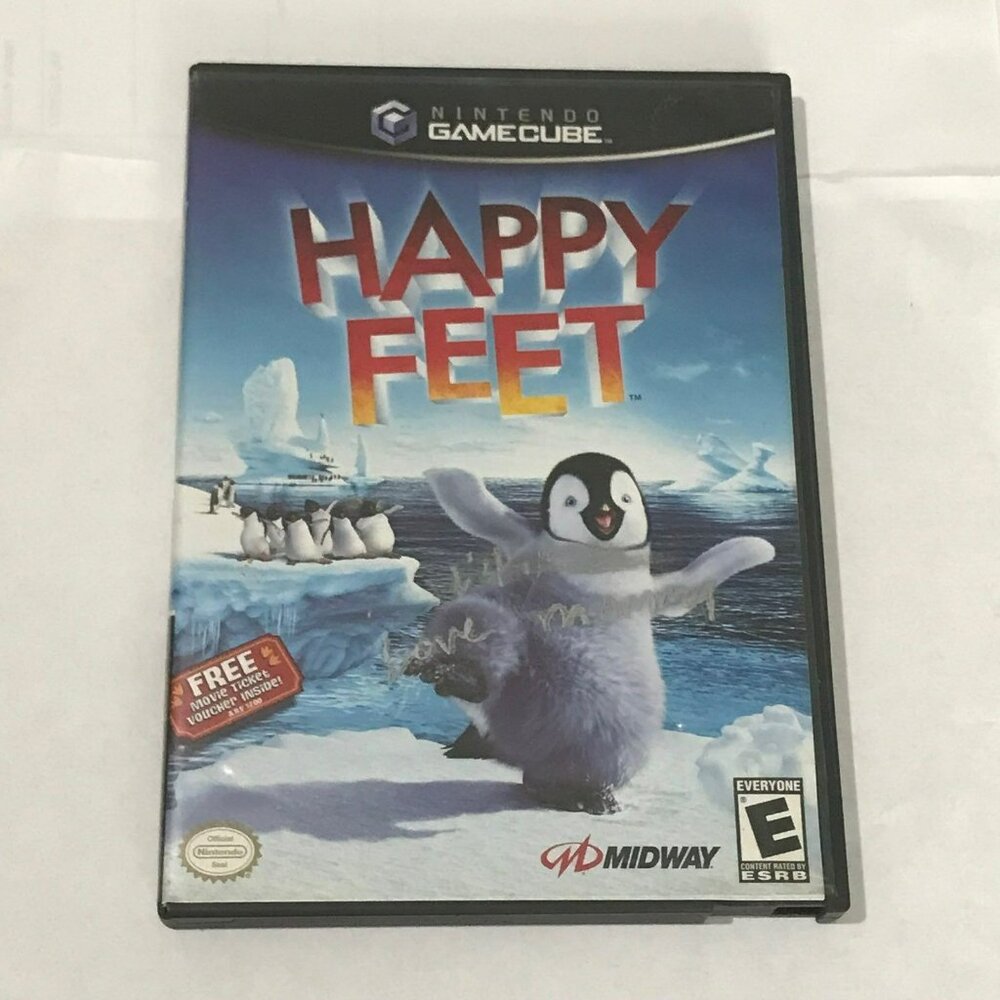 Nintendo GameCube Happy Feet CIB Mint